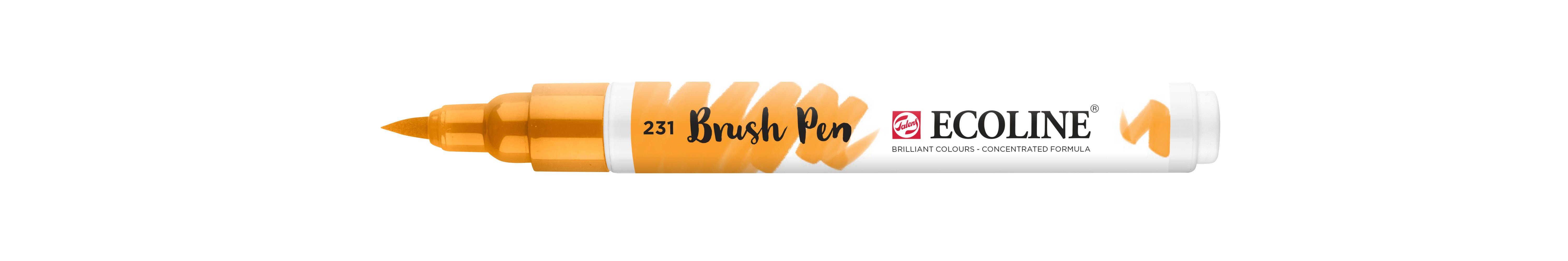 Ecoline Brush Pen Gold Ochre 1 piece
