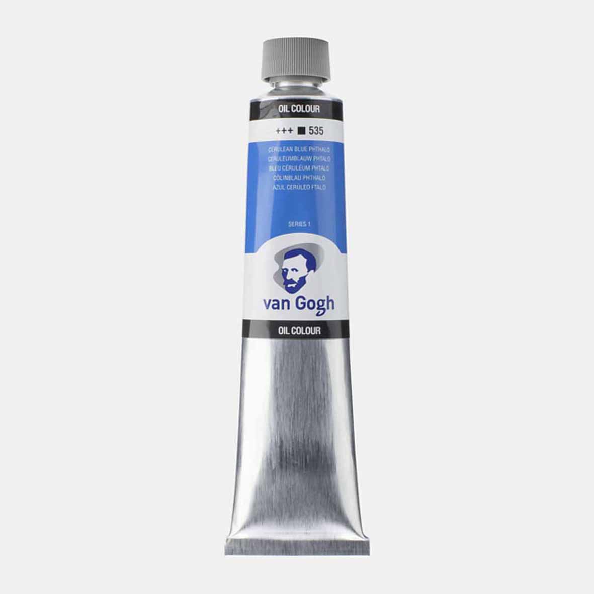 Van Gogh Oil Colour Tube 200 ml Cerulean Blue (Phthalo)