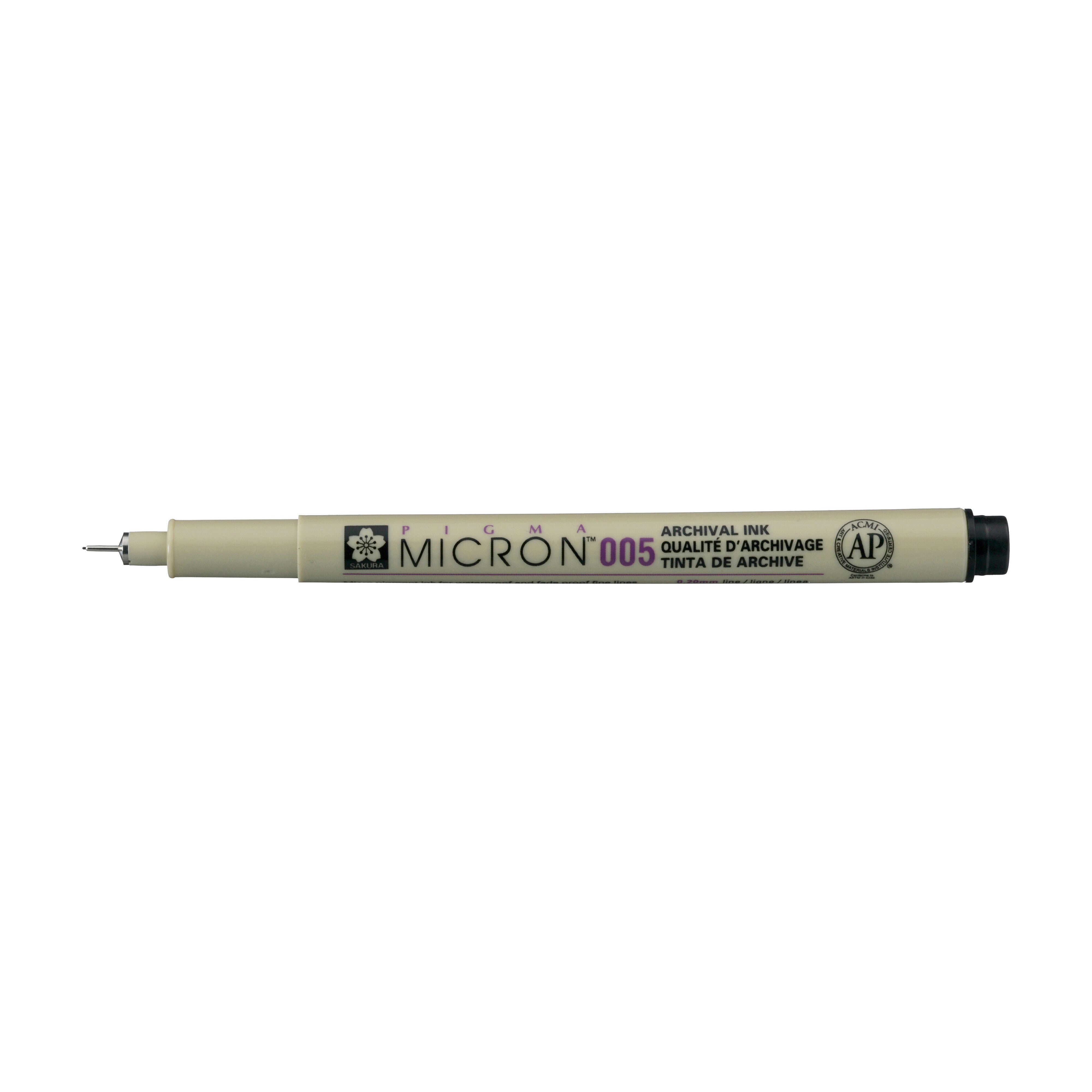 Sakura Pigma Micron 005 - 0.20 mm Black