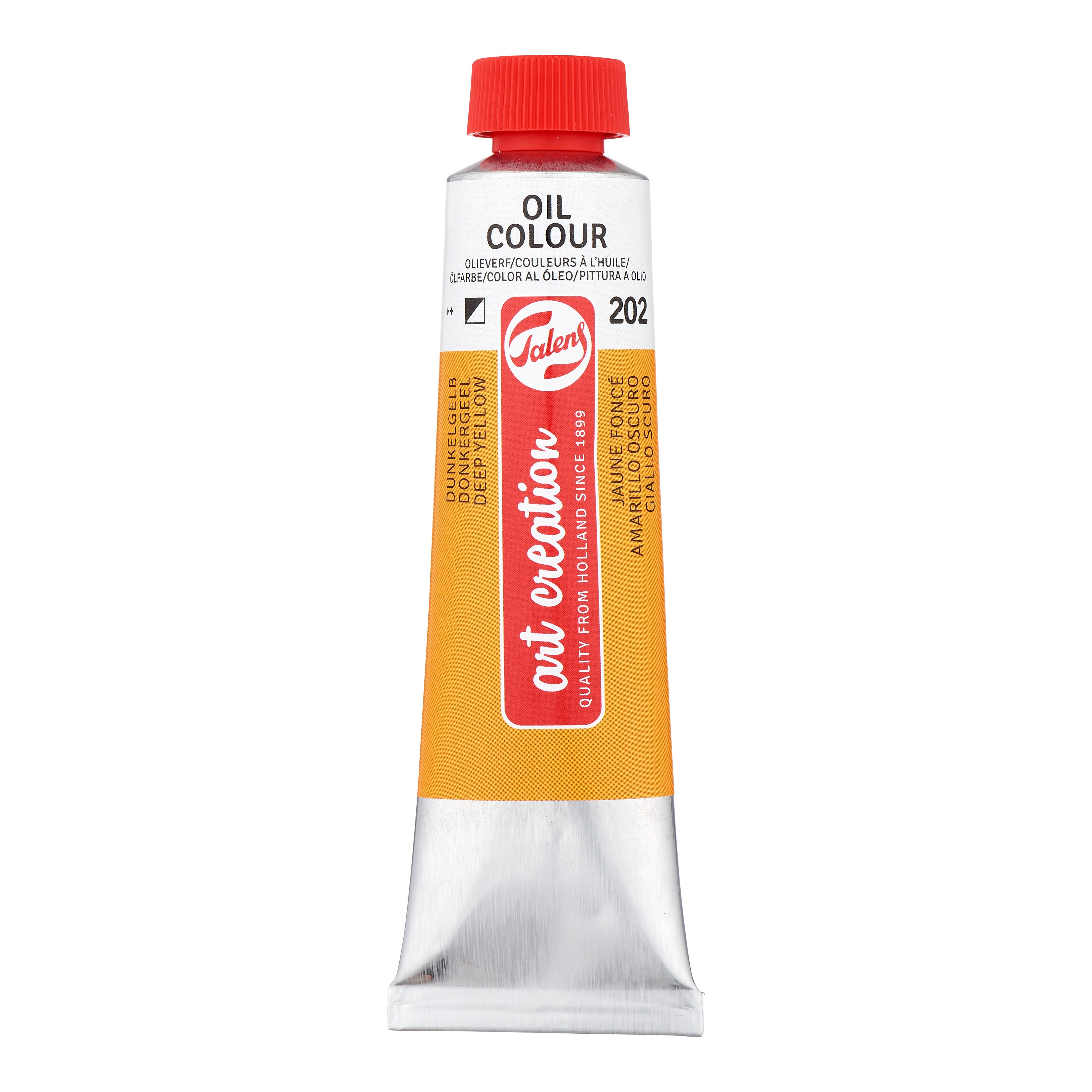 Talens Art Creation Oil Colour Tube 40 ml Deep Yellow
