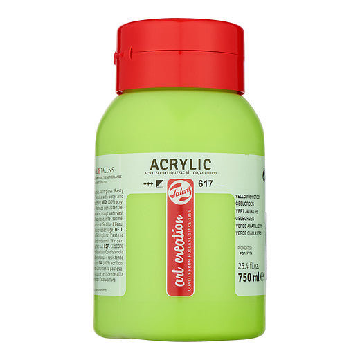 Talens Art Creation Acrylic Colour Jar 750 ml Yellowish Green