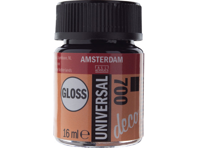 Amsterdam Acrylics Universal Gloss Paint Black 16ml