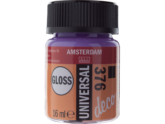 Amsterdam Acrylics Universal Gloss Paint Purple 16ml
