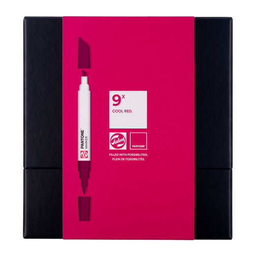 Talens Pantone Set Cool Red x9 Markers