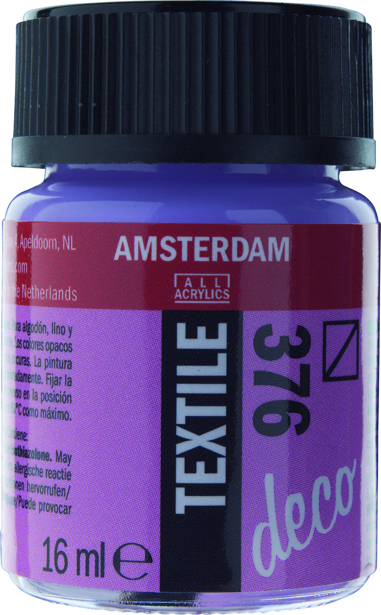 Amsterdam Acrylics Textile Paint Purple 16ml