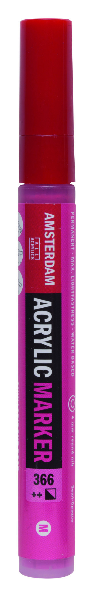 Amsterdam Acrylic Marker 4 mm Quinacridone Rose