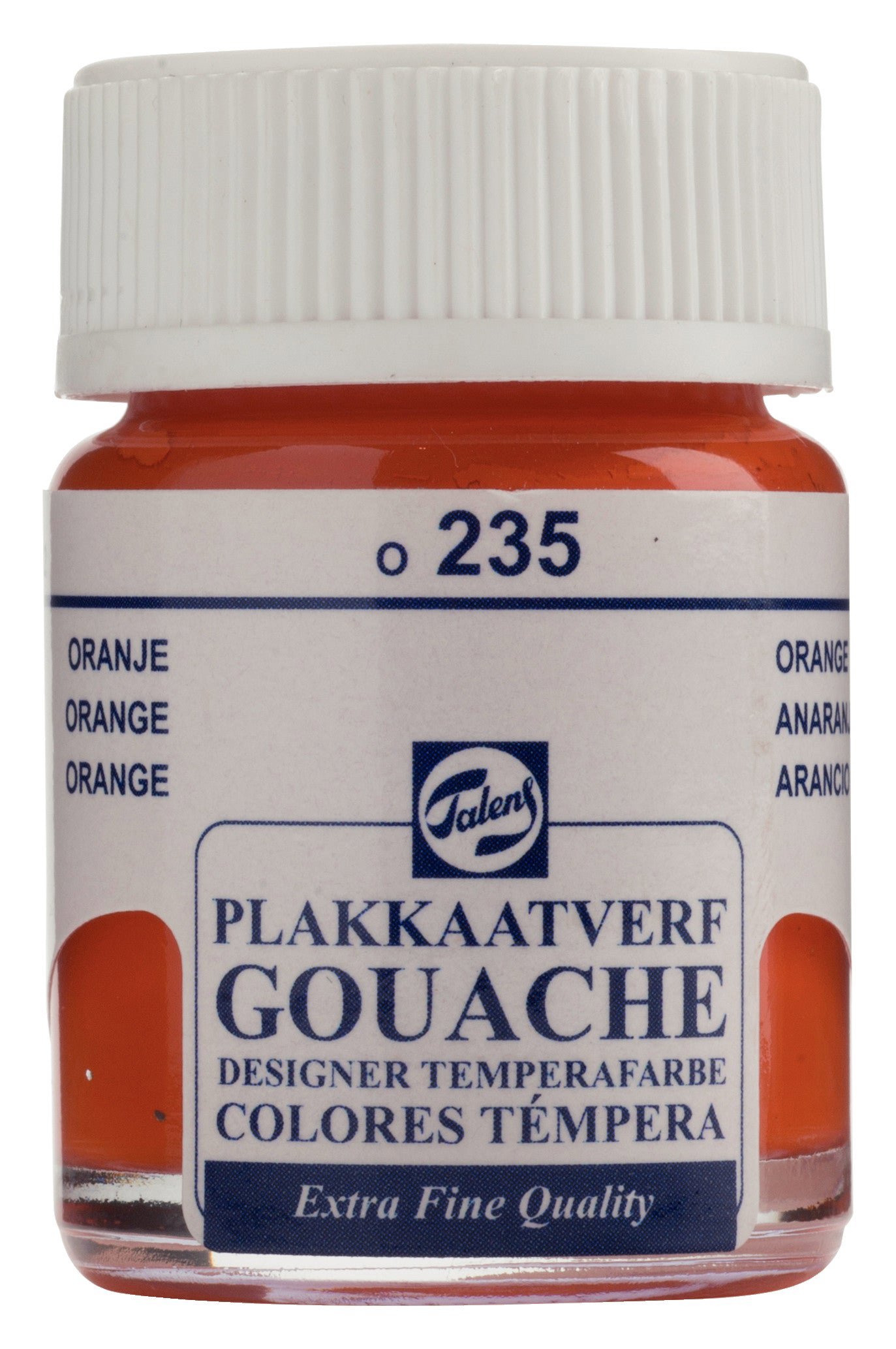 Talens Gouache Extra Fine Quality Bottle 16 ml Orange