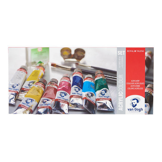 Van Gogh Acrylic Colour Advanced Set 10 × 40 ml