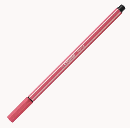 Pen 68 strawberry red