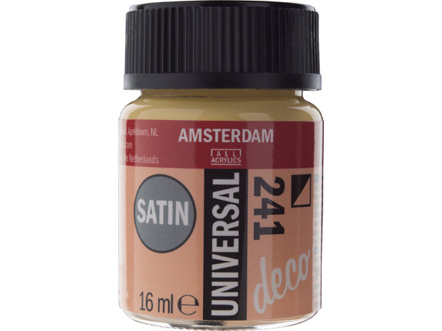 Amsterdam Acrylics Universal Satin Paint Sun Yellow 16ml