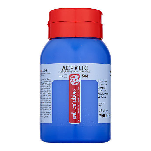 Talens Art Creation Acrylic Colour Jar 750 ml Ultramarine