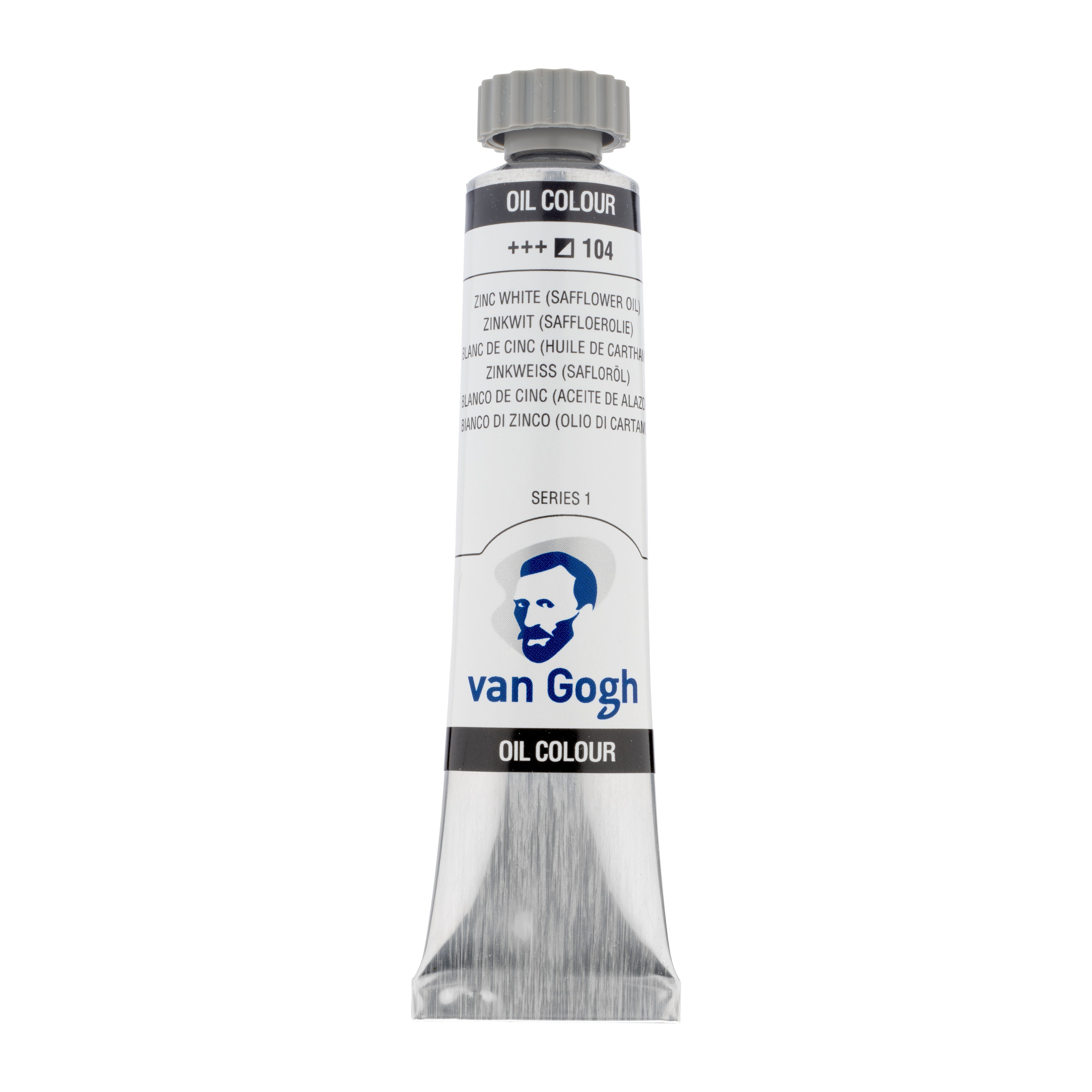 Van Gogh Oil Colour Tube 20 ml Zinc White (Safflower Oil)