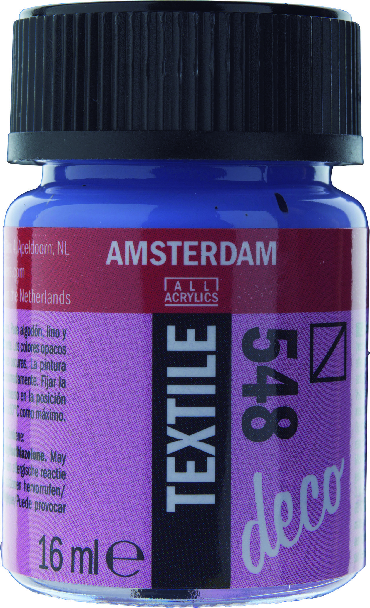 Amsterdam Acrylics Textile Paint Blue Violet 16ml