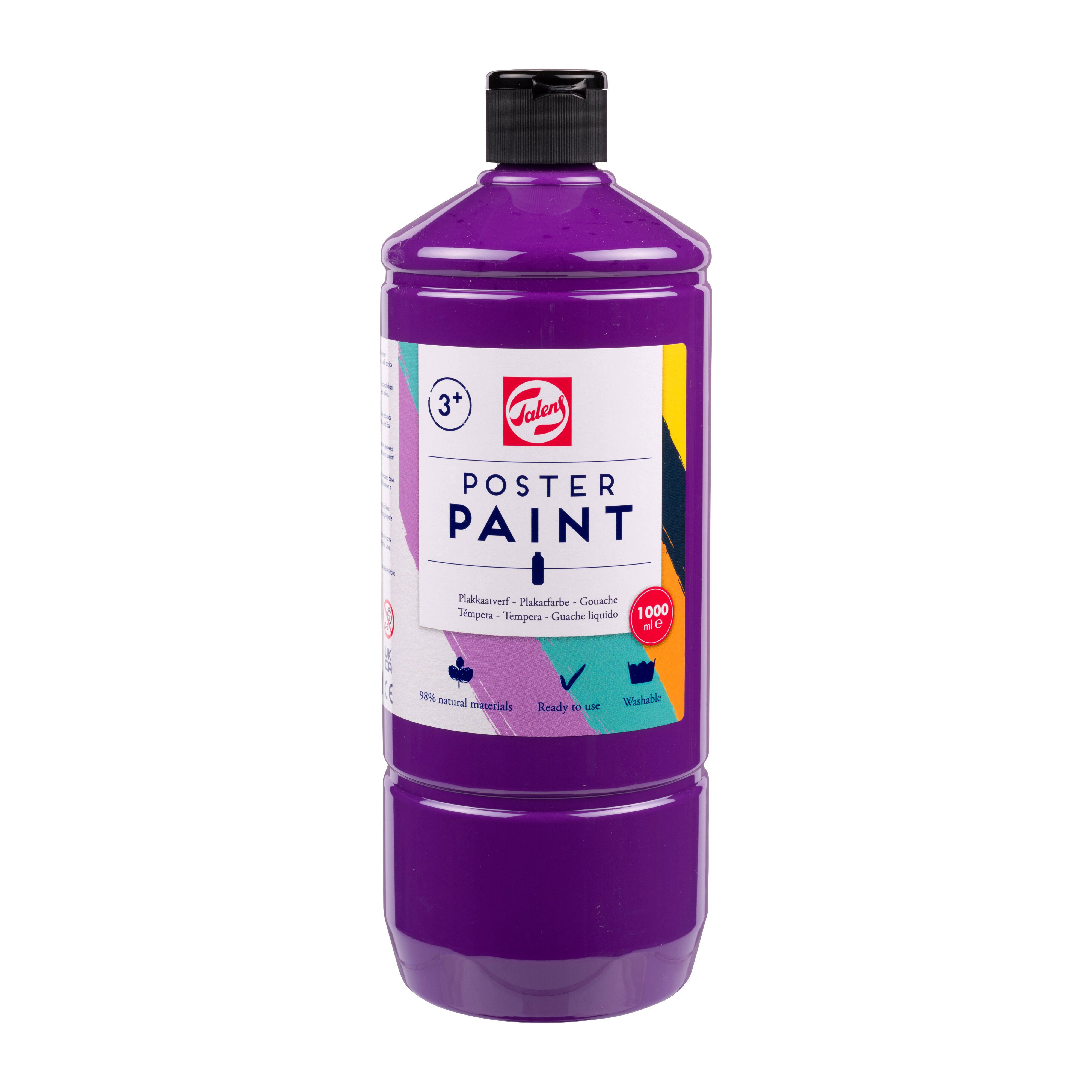 Talens School Colours Bottle 1000 ml Rose