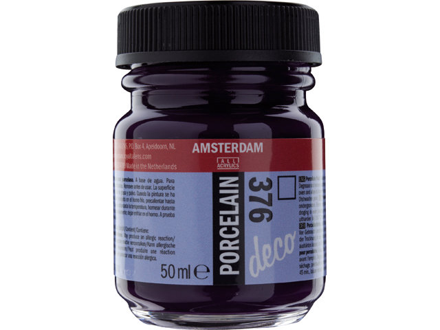 Amsterdam Acrylics Porcelain Paint Purple 50ml