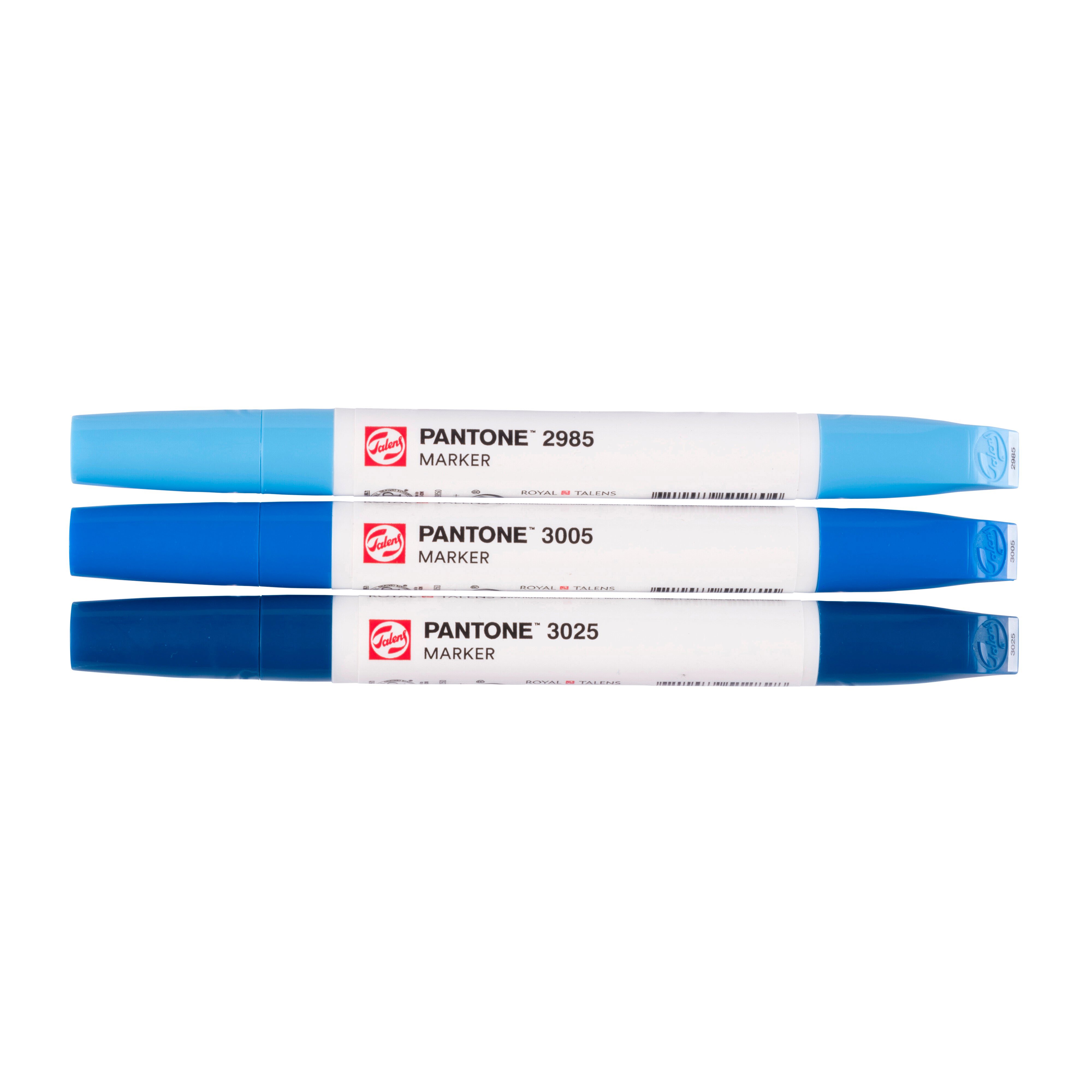 Talens Pantone Set Blue x3 Markers Thumbnail