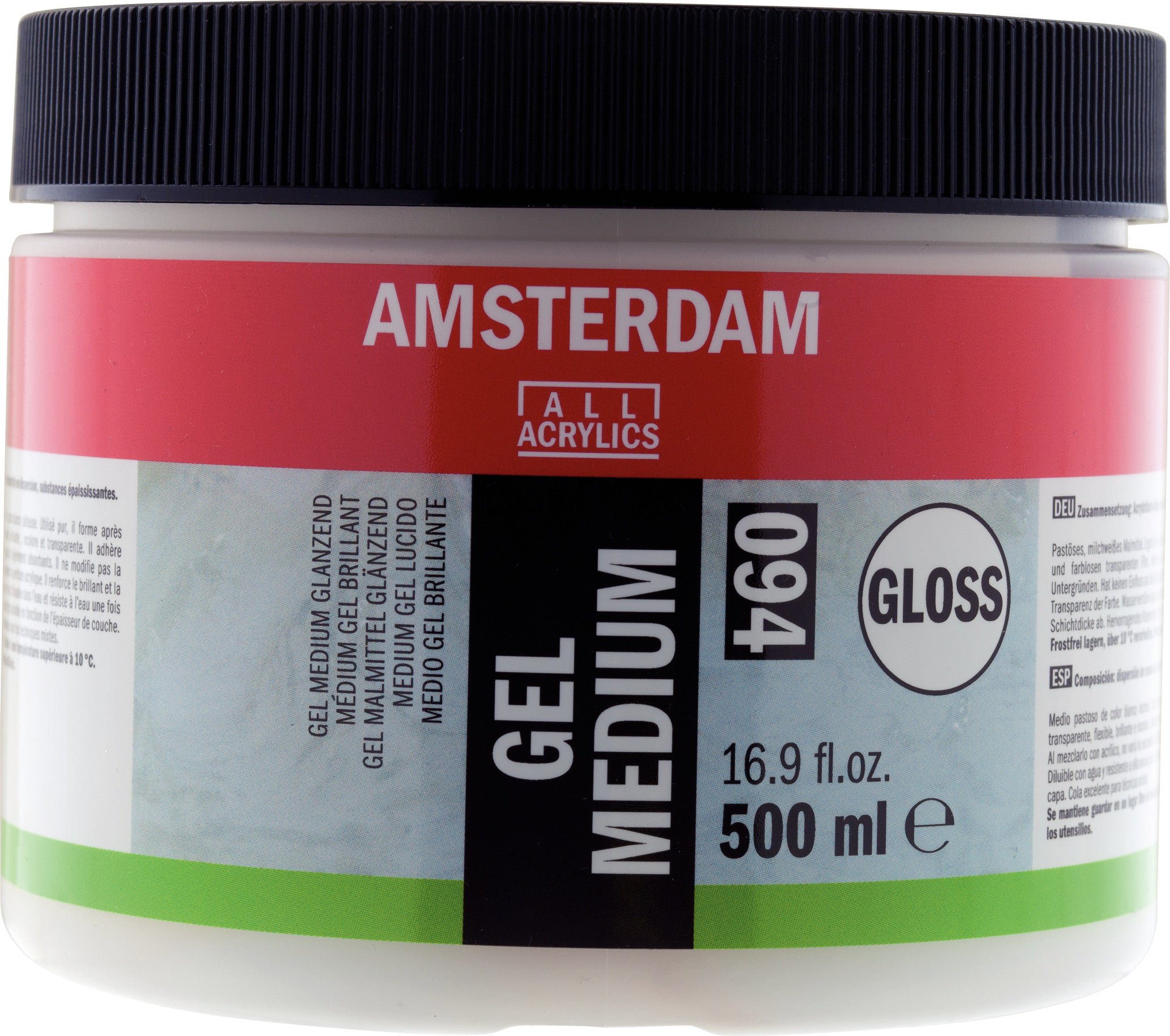 Amsterdam Gel medium Gloss 500 ml
