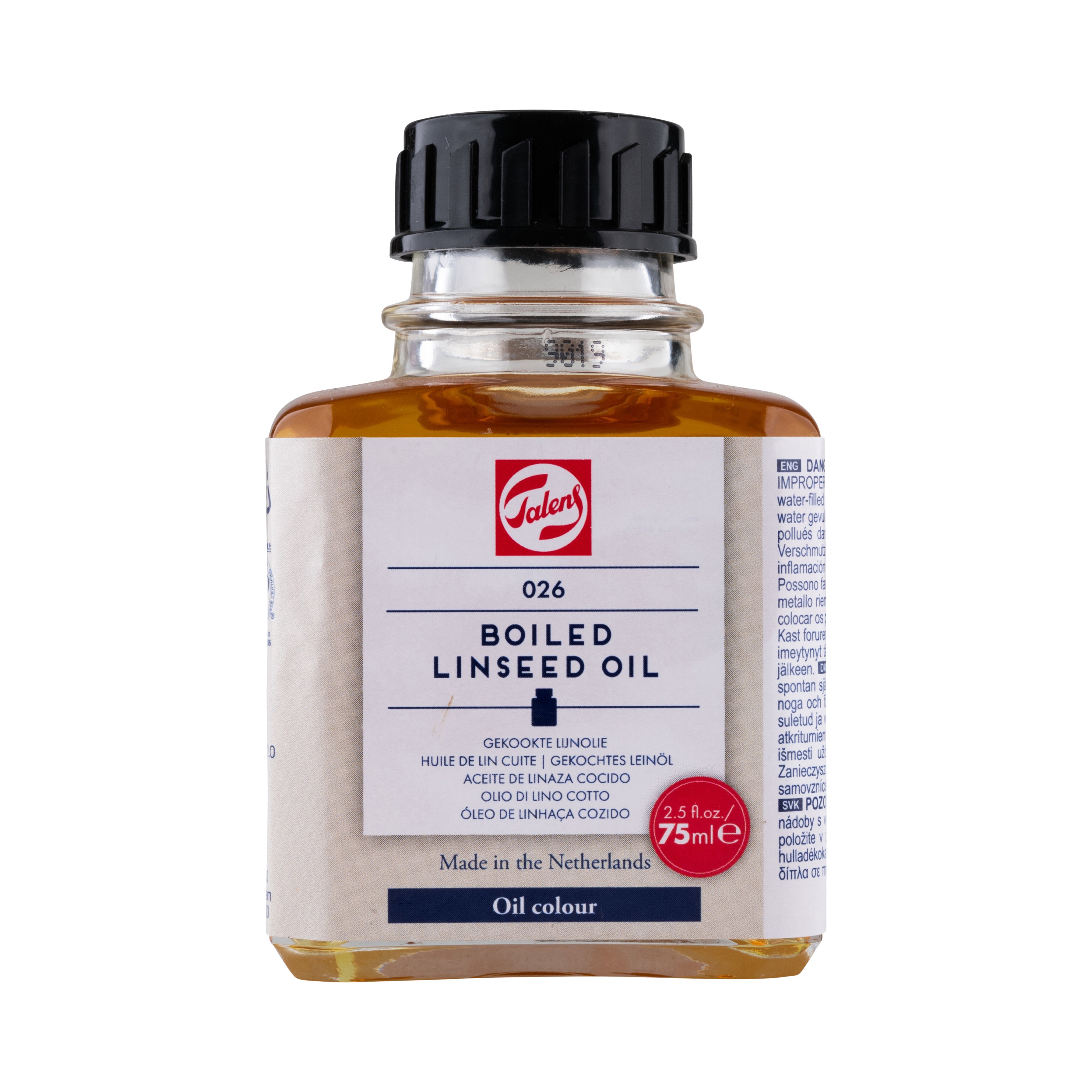 Talens Oils Boiled Linseed 75 ml