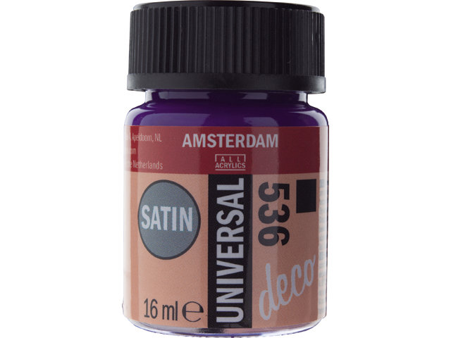 Amsterdam Acrylics Universal Satin Paint Violet 16ml