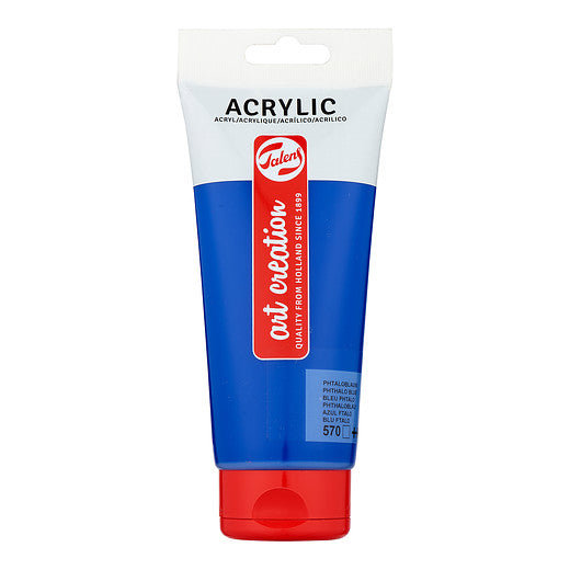 Talens Art Creation Acrylic Colour Tube 200 ml Phthalo Blue