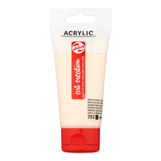Talens Art Creation Acrylic Colour Tube 75 ml Naples Yellow Red Light