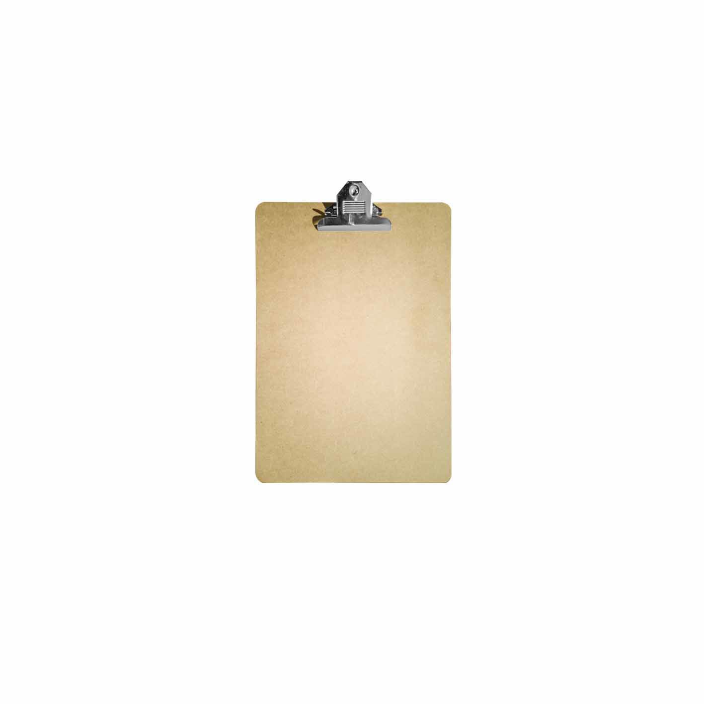 EXTEND Clipboard Mazonite Butterfly Clip 26x38cm