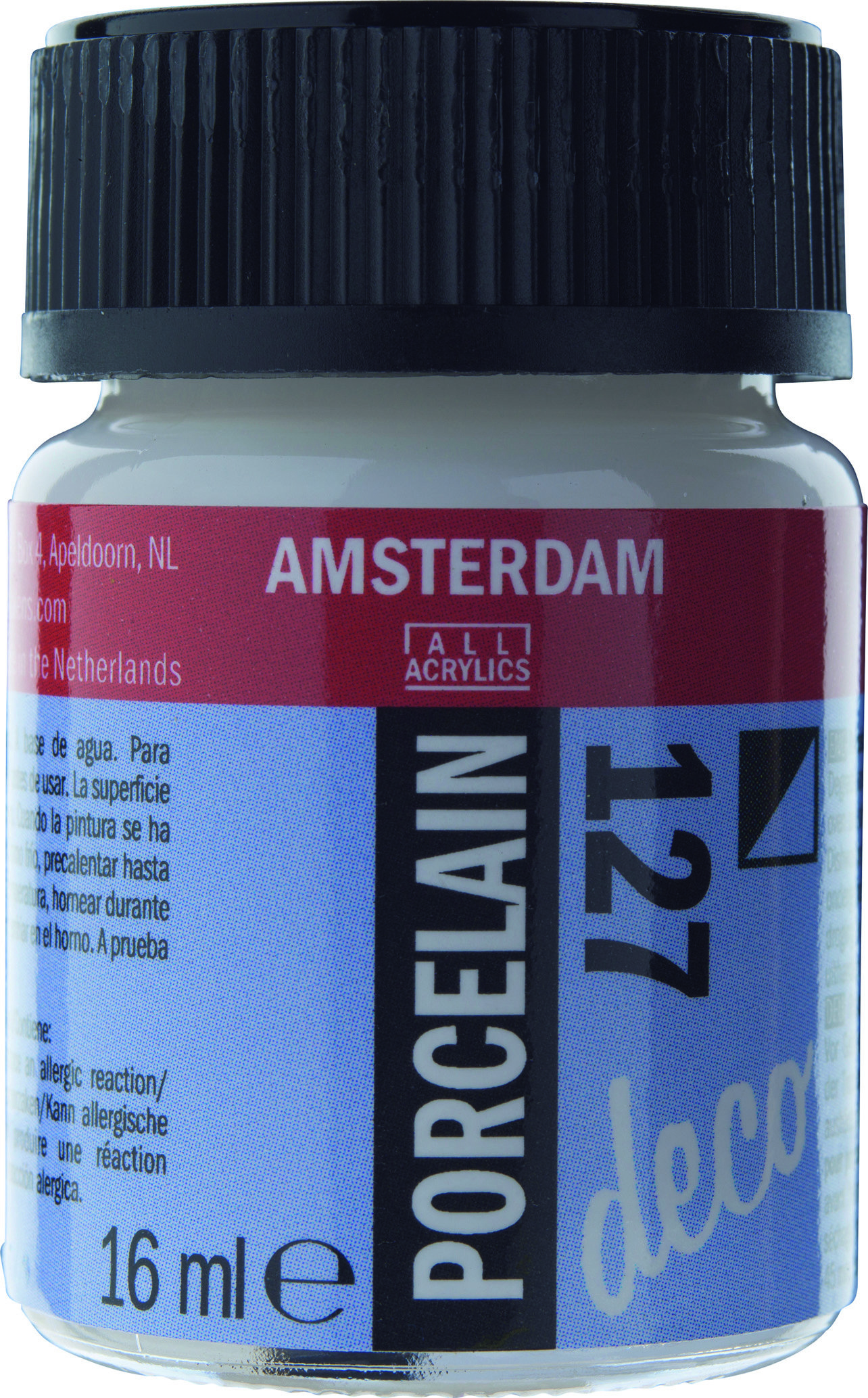 Amsterdam Acrylics Porcelain Paint Opaque Broken White 16ml