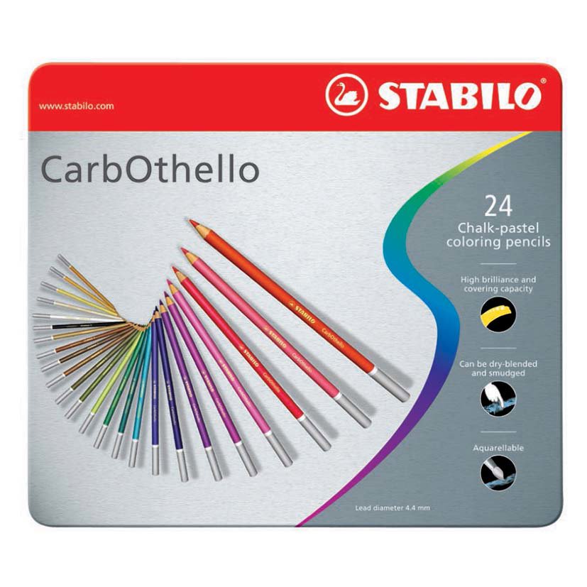 CarbOthello Metal Box 24 Colors