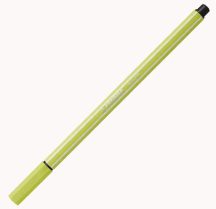 Pen 68 lime green