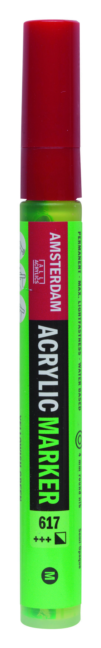 Amsterdam Acrylic Marker 4 mm Yellowish Green