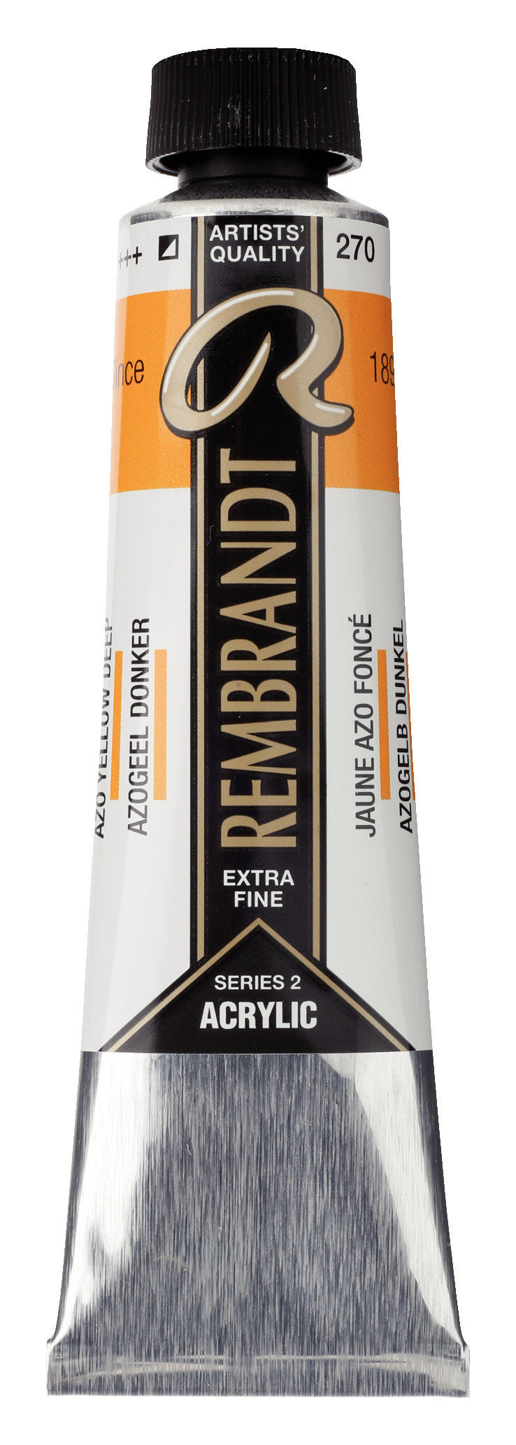 Rembrandt Acrylic Colour Tube 40 ml Azo Yellow Deep