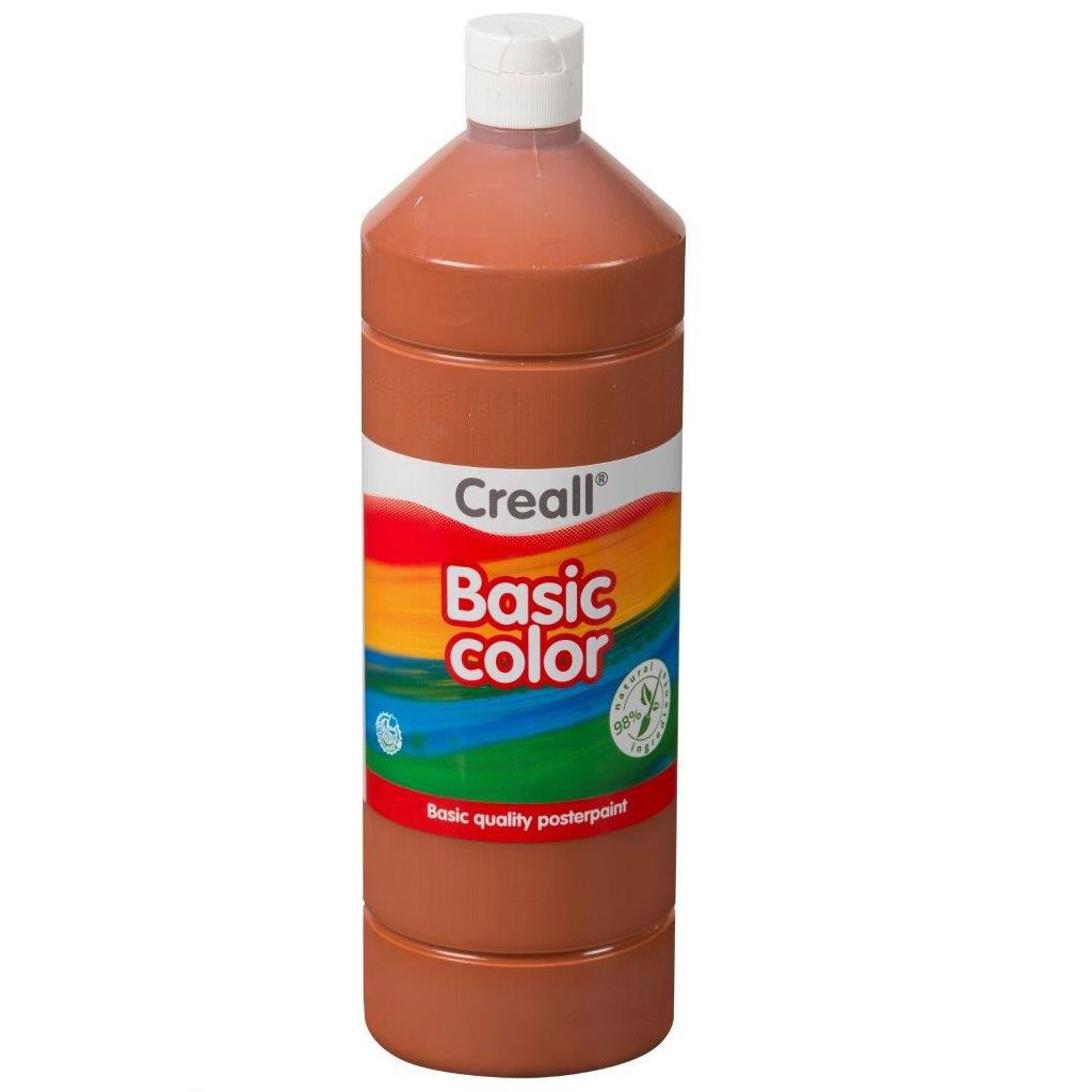 CREALL Gouache Basic 1000ml 18 Light Brown