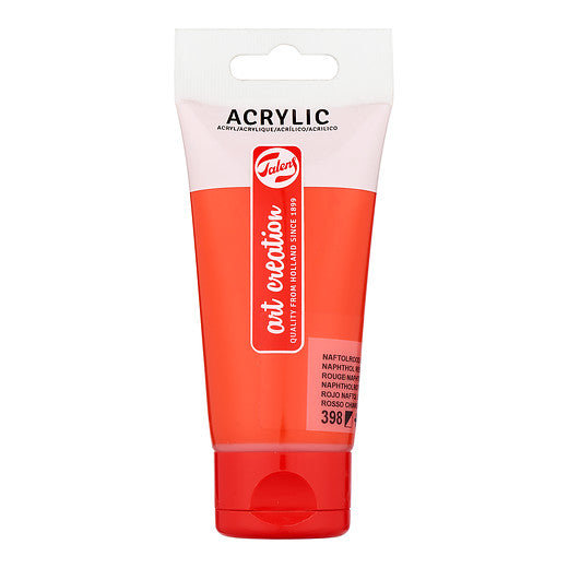 Talens Art Creation Acrylic Colour Tube 75 ml Naphthol Red Light