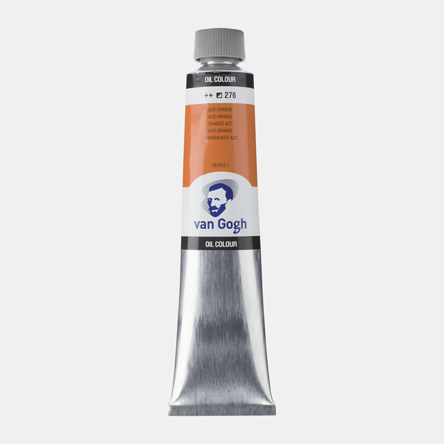 Van Gogh Oil Colour Tube 200 ml Azo Orange Thumbnail
