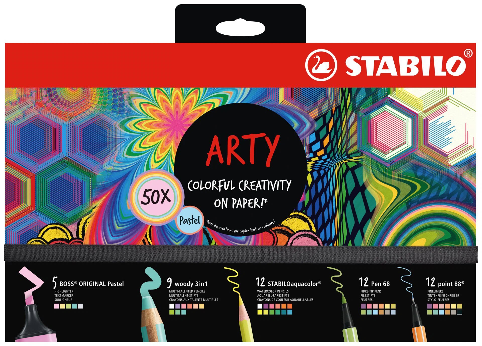 ARTY Mixed Pastel Set 50