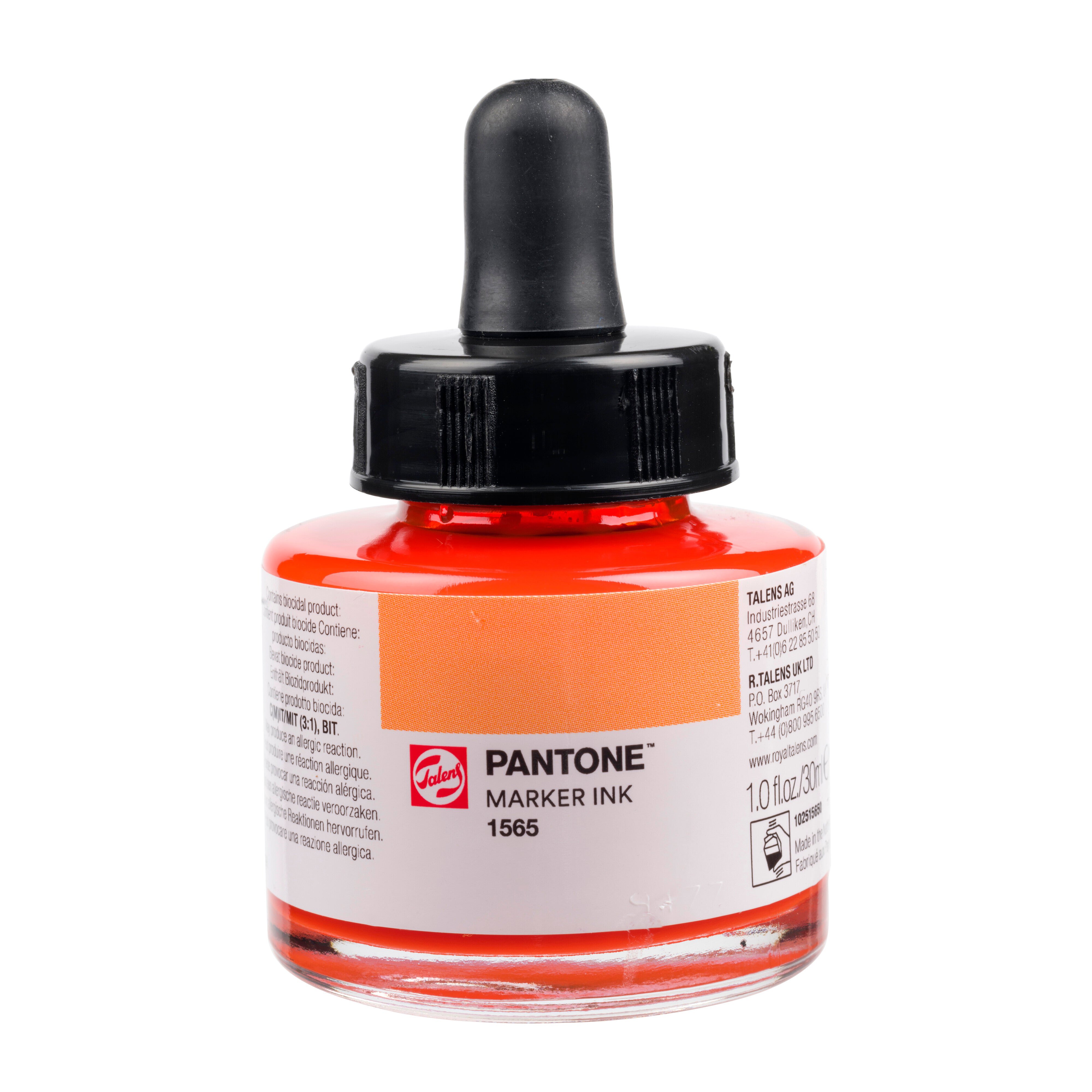 Talens Pantone Marker Ink 30ml Peach Orange