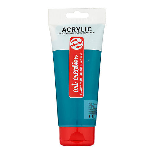 Talens Art Creation Acrylic Colour Tube 200 ml Viridian