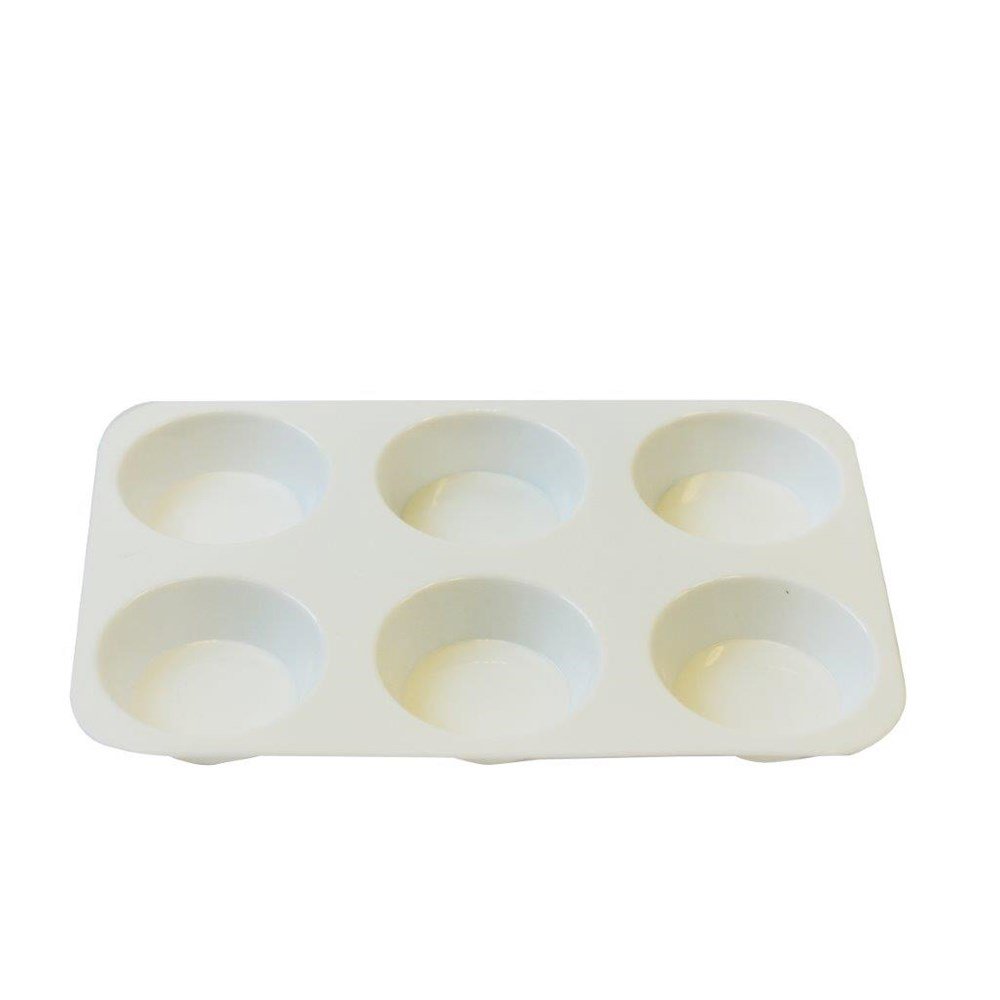 Palette Plastic Rectangle 20x25.5cm 6 large wells