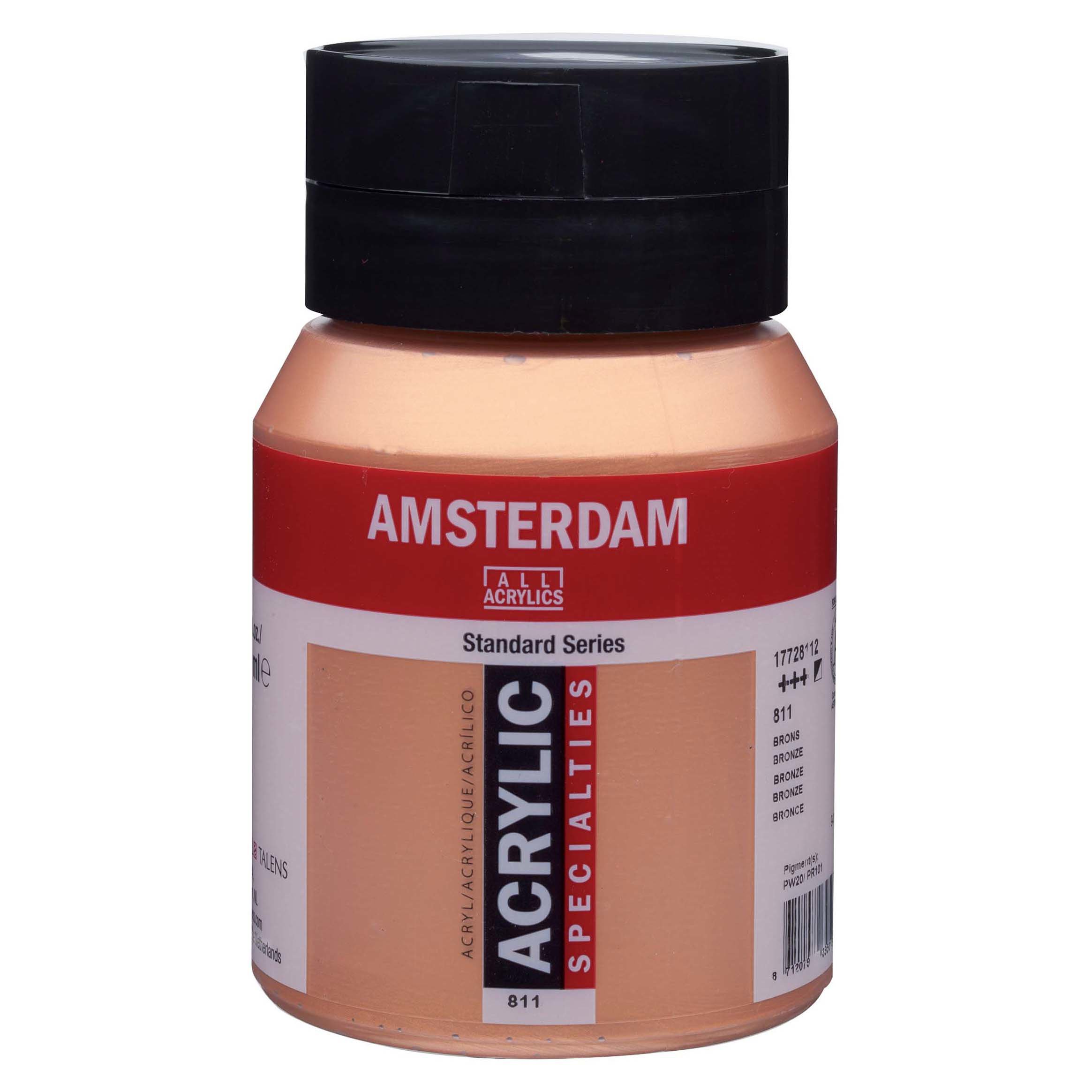 Amsterdam Standard Series Acrylic Jar 500 ml Bronze
