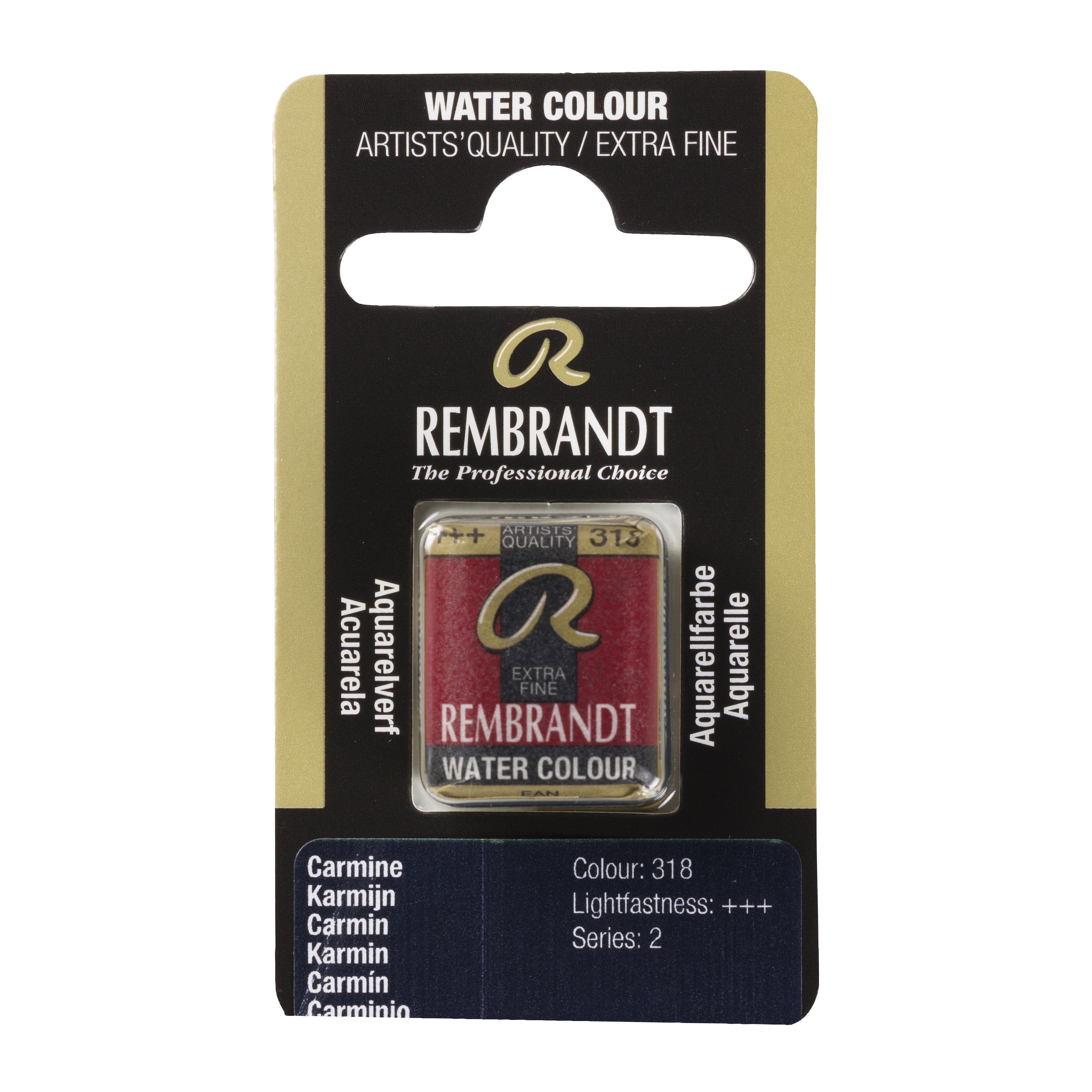 Rembrandt Watercolour Pan Carmine 1 piece