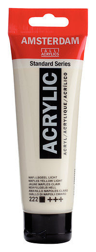 Amsterdam Standard Series Acrylic Tube 120 ml Naples Yellow Light