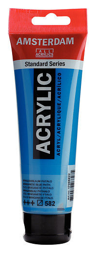Amsterdam Standard Series Acrylic Tube 120 ml B Manganese Blue Phthalo