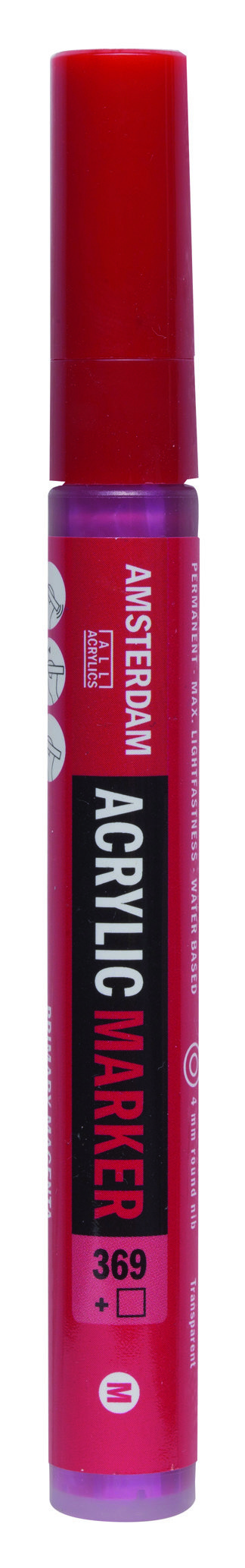 Amsterdam Acrylic Marker 4 mm Primary Magenta
