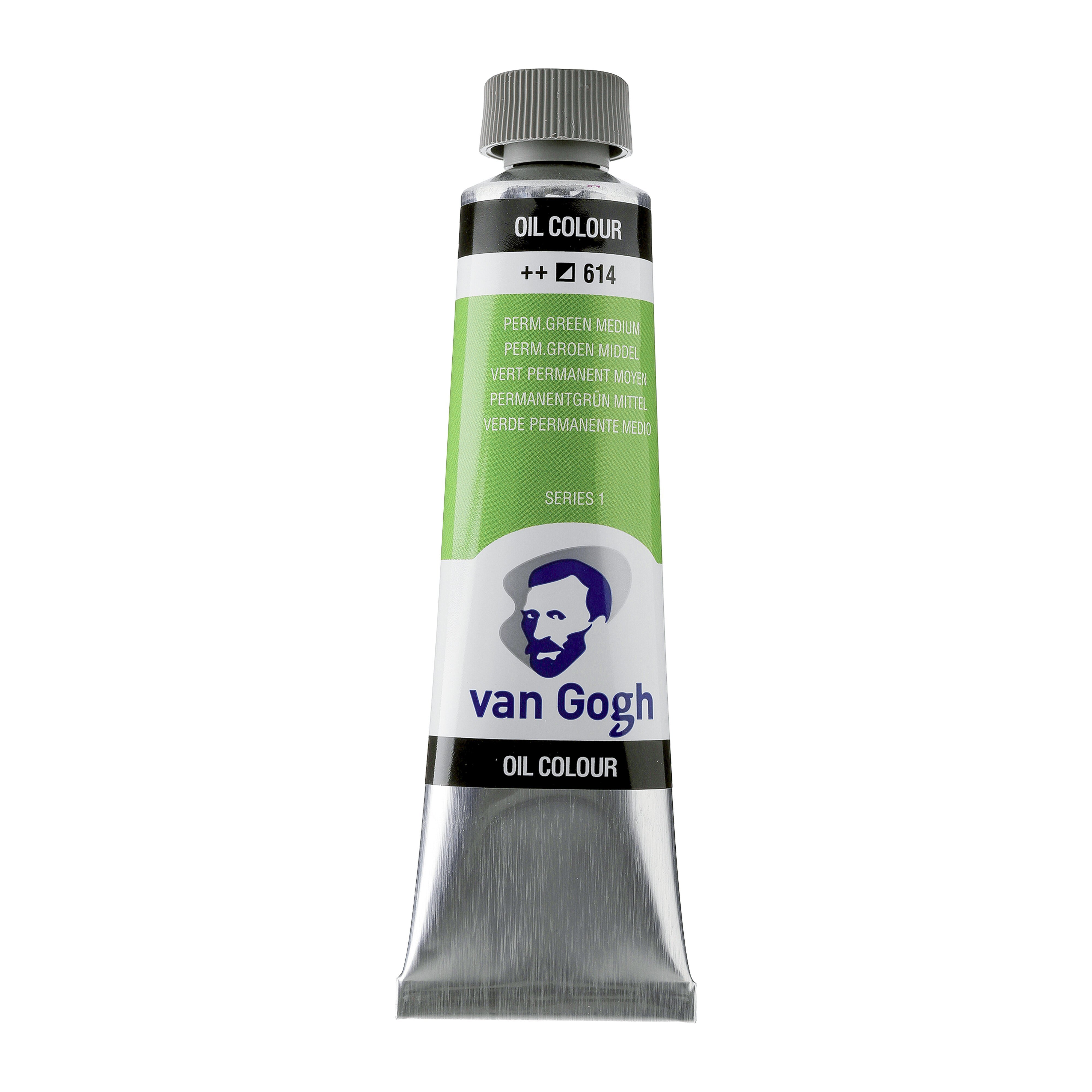 Van Gogh Oil Colour Tube 40 ml Permanent Green Medium
