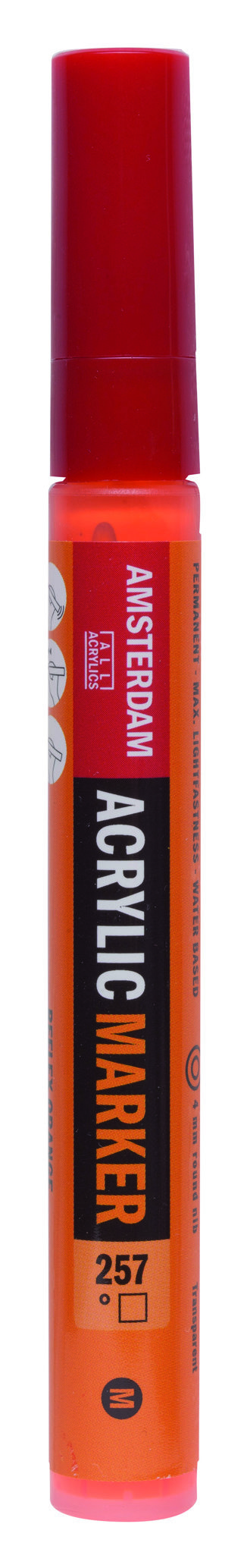 Amsterdam Acrylic Marker 4 mm Reflex Orange