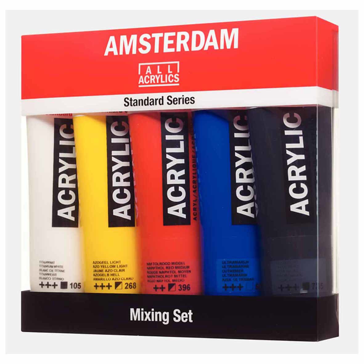 Amsterdam Acrylics Mixing Set 5x120ml