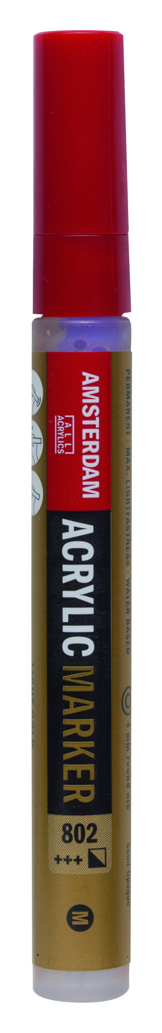 Amsterdam Acrylic Marker 4 mm Light Gold