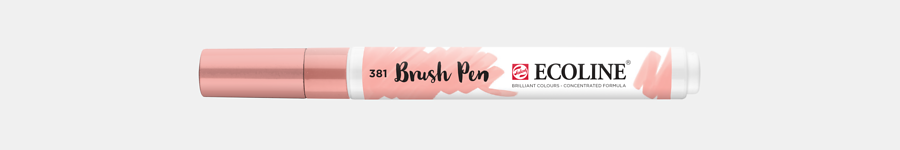 Ecoline Brush Pen Pastel Red 1 piece Thumbnail