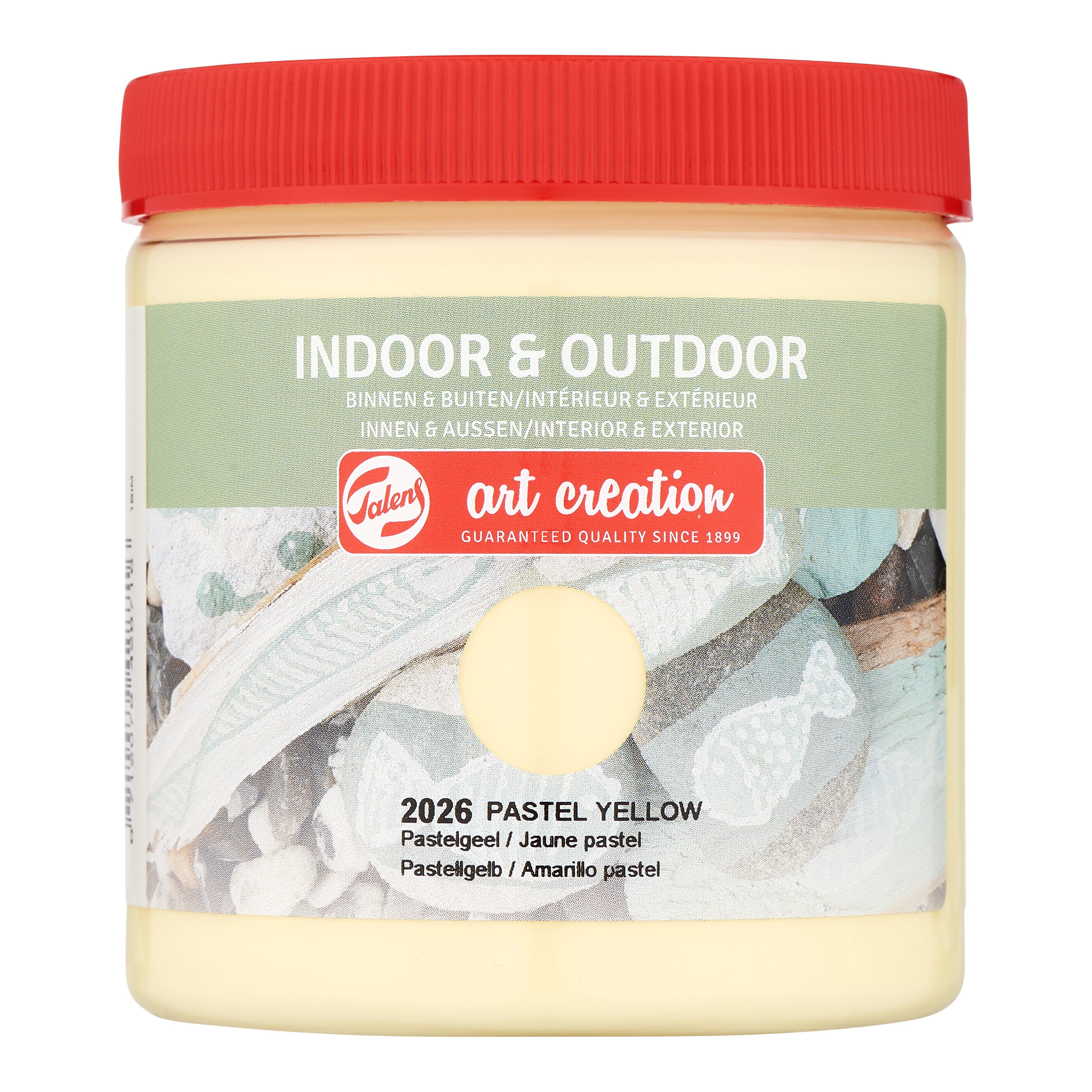 Talens Art Creation Indoor & Outdoor Jar 250 ml Pastel Yellow