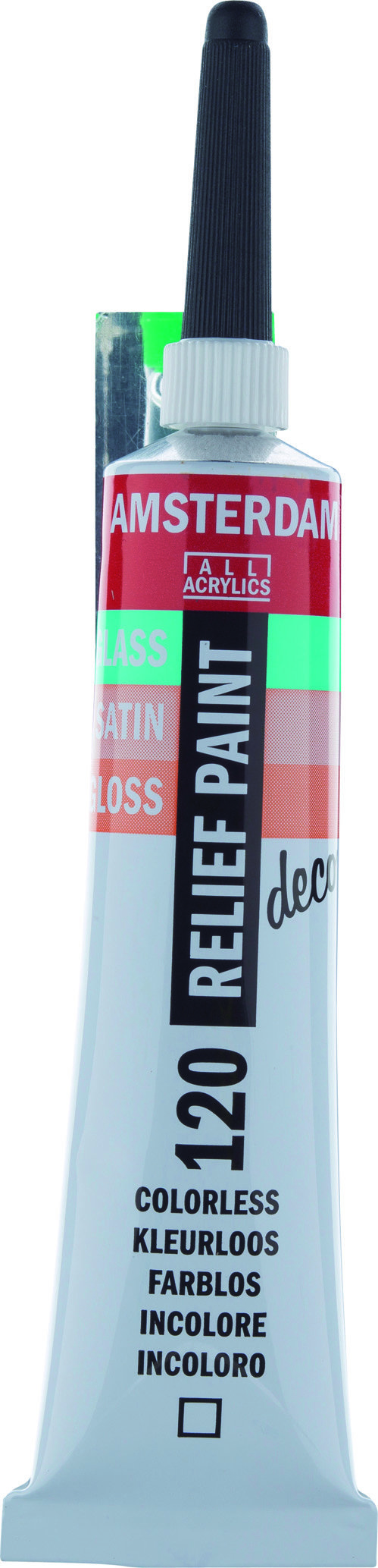 Amsterdam Acrylics Relief Paint Colourless 20ml